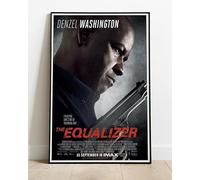 The Equalizer Denzil Washington Movie Film Promo Poster : Huge 36"x24" Print Similar (Slightly Larger) to A1 Size BRING YOUR WALLS TO LIFE !!