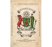 The Equinox: Keep Silence Edition, Vol. 1, No. 9