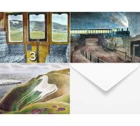 The Eric Ravilious Train Set Greetings CardCollection.