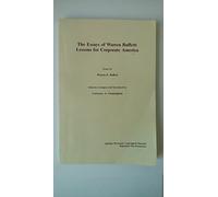 The Essays of Warren Buffett: Lessons for Corporate America