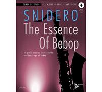The Essence of Bebop - 10 Great Studies in the Style and Language of Bebop Tenor Saxophone - Sheet Music with Audio Download - Advance Music - ADV 14741
