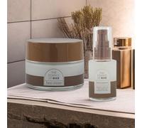 THE ESSENCE OF RICE 2-Piece Face Care Set, Brightening Face Serum & Nourishing Face Cream with Rice Extract, K-Beauty Skin Care Routine for an Even & Radiant Complexion