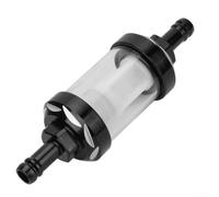 The Essential Component Aluminum & Transparent Filters Designed for Motorcycles (Black)
