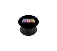 The Essential Element La Ti Na Periodic Table Chemistry Joke PopSockets Adhesive PopGrip