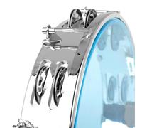 The Essential Musical Companion Enjoy Playing along to Your Favorite Songs With This Lightweight Ten Inch Temboarine (Blue leather)