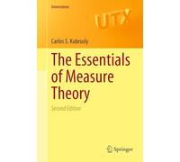 The Essentials of Measure Theory (Universitext)