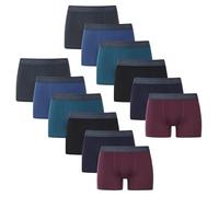 The Essentials Wardrobe 12PK Mens TEW Boxer - Assorted - Medium