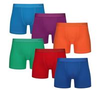 The Essentials Wardrobe 6PK Mens TEW Premium Boxer - Bamboo - Bright - Medium