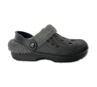 The Essentials Wardrobe Boys TEW Fleece Lined Clogs - Black - 10