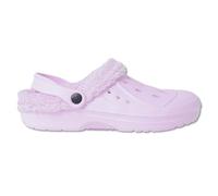 The Essentials Wardrobe Ladies TEW Fleece Lined Clogs - New Lilac - 5