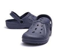 The Essentials Wardrobe Mens TEW Clogs - Navy - UK-10