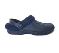 The Essentials Wardrobe Mens TEW Fleece Lined Clogs - Navy - 8