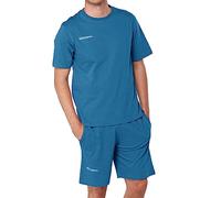The Essentials Wardrobe Mens TEW Shorty Pyjamas - Blue - 3X Large