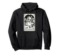 The Esthetitian Tarot Card Skelleton Beautician Halloween Pullover Hoodie