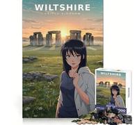 The Eternal Circle of Dawnlight Teenager Jigsaw Puzzles 1000 Pieces Memory Boost Home Activity Pattern Assembly Perfect Present (38x52cm)