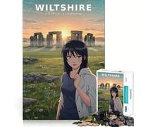 The Eternal Circle of Dawnlight Teenager Jigsaw Puzzles 1000 Pieces Memory Boost Home Activity Pattern Assembly Perfect Present (38x52cm)