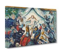 The Eternal Feminine By Paul Cezanne Canvas Print | Gallery Wrapped 30mm Frame Wall Art | 30x20 inches | Ready to Hang | Impressionist Picture | Living Room Bedroom Lounge Office
