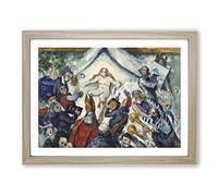 The Eternal Feminine By Paul Cezanne Classic Painting Framed Print | A2 Oak Framed Wall Art | Ready to Hang | Classic Historical Picture | Living Room Bedroom Lounge Office