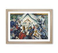 The Eternal Feminine by Paul Cezanne Framed Print | A2 Oak Framed Wall Art | Ready to Hang | Modern Historical Picture | Living Room Bedroom Lounge Office