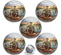 The Eternal Fisherman’s Challenge Coin,(5PCS)
