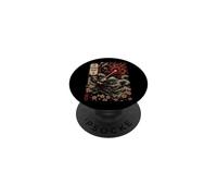 The Eternal Hunt Samurai Japanese Art Design PopSockets Adhesive PopGrip