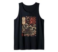 The Eternal Hunt Samurai Japanese Art Design Tank Top