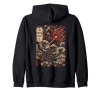 The Eternal Hunt Samurai Japanese Art Design Zip Hoodie
