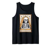 The Eternal Napper Skeleton Celestial Sleep Vibes Tank Top