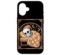 The Eternal Napper Skeleton Sleepy Night Humor Case for iPhone 16