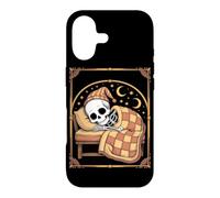 The Eternal Napper Skeleton Sleepy Night Humor Case for iPhone 17