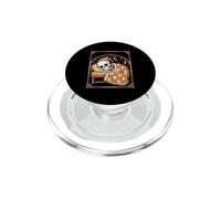 The Eternal Napper Skeleton Sleepy Night Humor PopSockets PopGrip for MagSafe