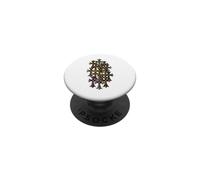 The Eternal Red Heart Multi Color Cross PopSockets Adhesive PopGrip