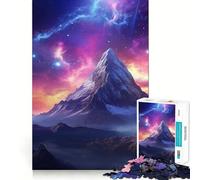 The Ethereal Mountain 1000 Piece Jigsaw Puzzles for Adults Jigsaw Memory Lift Slow Enjoy Image Assembly Creative Gift (38x26cm)