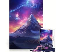 The Ethereal Mountain Jigsaw Puzzles for Adults 1000 Piece Memory Boost Cozy Time Pattern Assembly Santa Wish List (50x75cm)