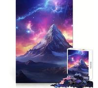 The Ethereal Mountain Jigsaw Puzzles for Teenagers 1000 Pieces Raise Memory Slow Enjoy Clean Edge (38x52cm)