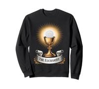 The Eucharist Chalice Catholic Mass and Adoration Sweatshirt