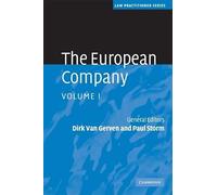 The European Company 2 Volume Hardback Set (Law Practitioner Series)