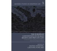 The European Convention on Human Rights and Private Law : Comparative Perspectives from South-Eastern Europe