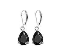 The European Style Fashion Is Suitable For Women's Party Jewelry Earrings Fancy for Women (Black, One Size)