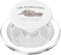 The Everglades National Park Florida Alligator Tee River PopSockets PopGrip for MagSafe