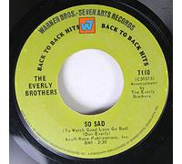 THE EVERLY BROTHERS 45 RPM SO SAD / CATHY'S CLOWN