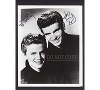 The Everly Brothers Photograph 11 X 14 - Marvelous 1958 Portrait of Don & Phil for Cadence Records - Rare Publicity Photo - Poster Art Print