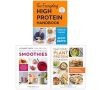 The Everyday High Protein Handbook, Ultimate Tasty High Protein Healthy Low- Carb Metabolism Smoothies & Natural Plant Protein Cookbook 3 Books Collection Set