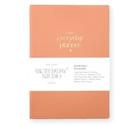 The Everyday Planner - A5 Notebook With Daily & Weekly Task Tracker, To Do List for Work, Productivity, Travel, Goals, Gratitude & Self Care Sections - Antique Pink