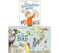 The Everywhere Bear, The Go-Away Bird, The Cook and the King By Julia Donaldson 3 Books Collection Set