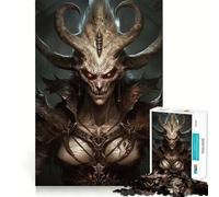 The Evil Witch 1000 Piece Jigsaw Puzzles for Adults Jigsaw Memory Lift Slow Enjoy Image Assembly Creative Gift (38x52cm)