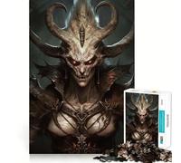 The Evil Witch Jigsaw Puzzles for Teenagers 1000 Piece Enhance Recall Home Leisure Exact Edge (50x75cm)
