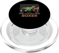 The Evolution of a Boxer or Evolution of dogs PopSockets PopGrip for MagSafe