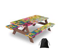 The evolution of cells Rectangular water-repellent picnic tablecloths, outdoor camping, picnic, BBQ