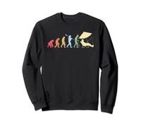The Evolution Of Man Into A Fisherman Anglers Angler Sweatshirt